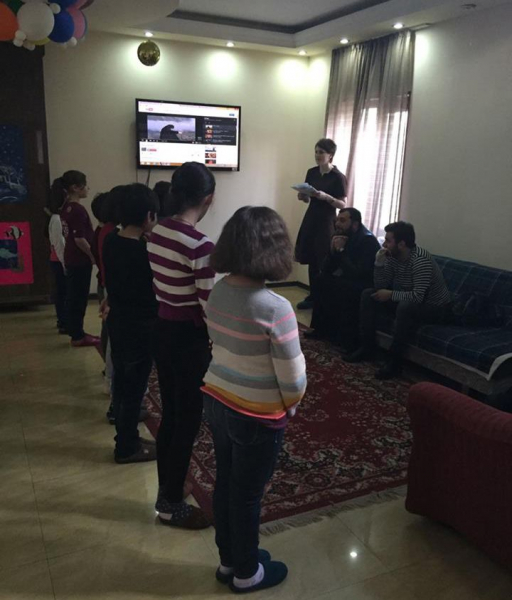 Petre Kolkhi made children happy! image