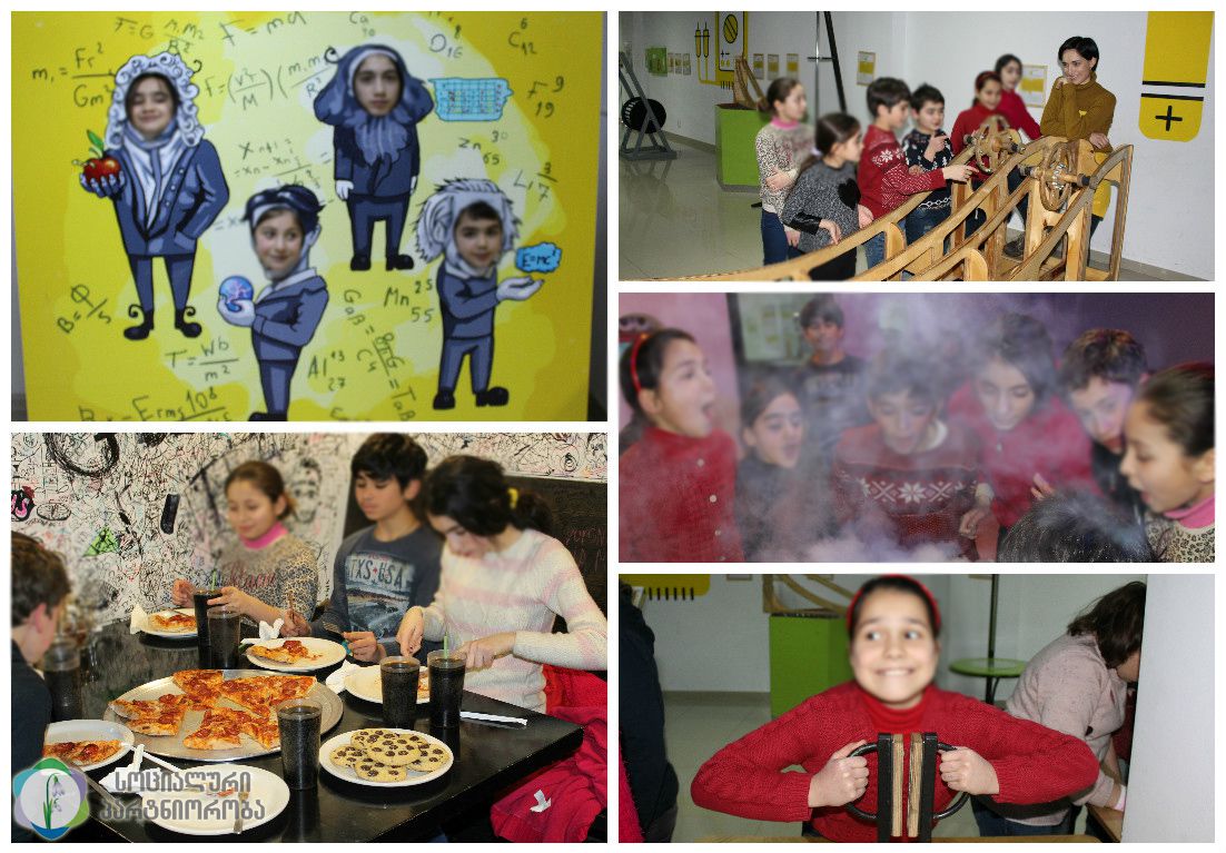 Fascinating excursion for children from the children's home to the "Experimentor image