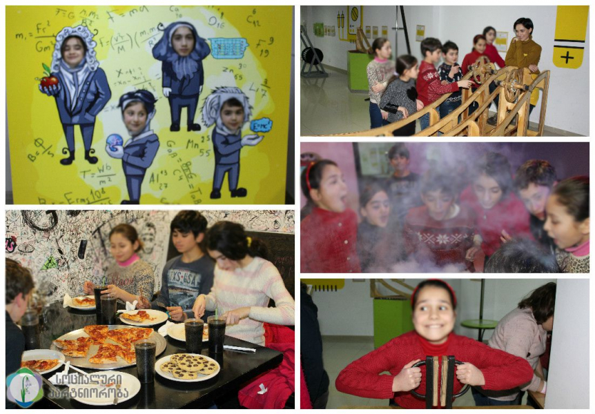 Fascinating excursion for children from the children's home to the "Experimentor image