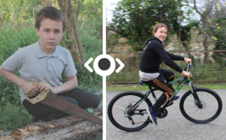 Every boy should have a bike!