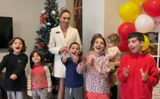 The smiles of these happy children of Georgia are a gift to the benefactors of the Chernovetskyi Fund! You deserve it, friend! It is your reward!