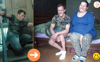 When I was born, they told my mom,