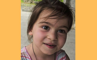 This is 5-year-old Barbare. On a summer night, each of us has noticed a special twinkling star in the sky, upon which we make wishes, waiting for it to burst from the heavens and fall to earth.